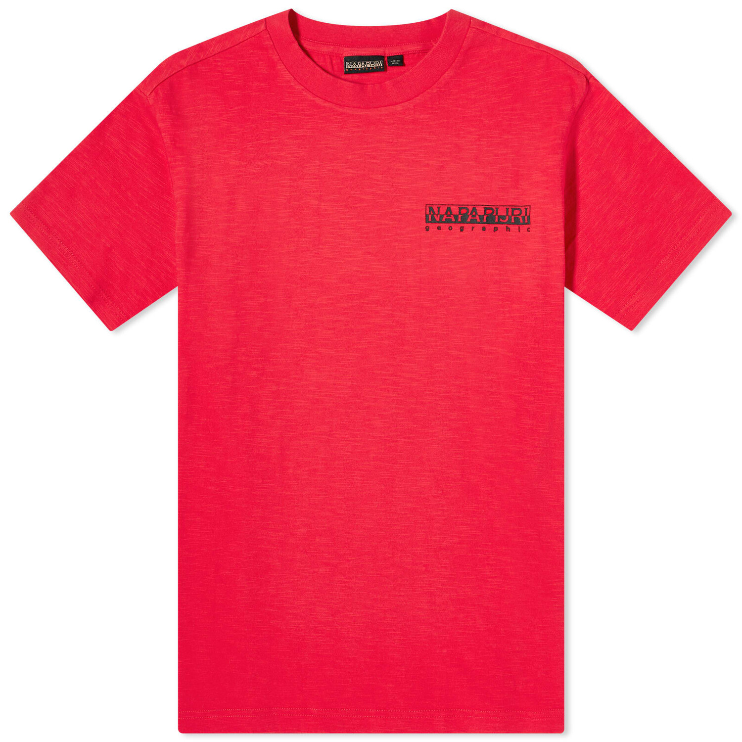

Футболка Napapijri Martre Graphic T-Shirt, цвет Red Barberry