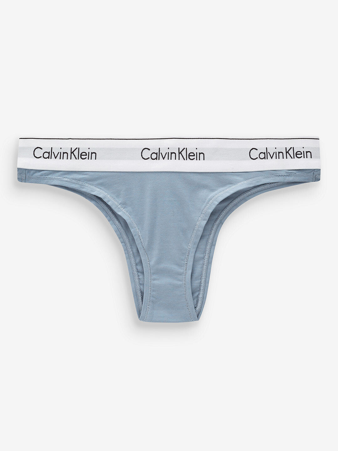 

Бразильские трусики из хлопка Calvin Klein Modern, цвет Исландия синий