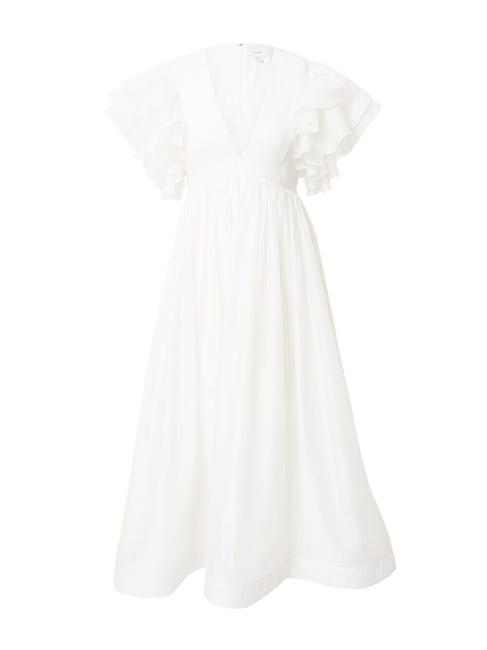 

Платье Coast Ivory Mega Ruffle Full Skirted 1, от белого, Белый