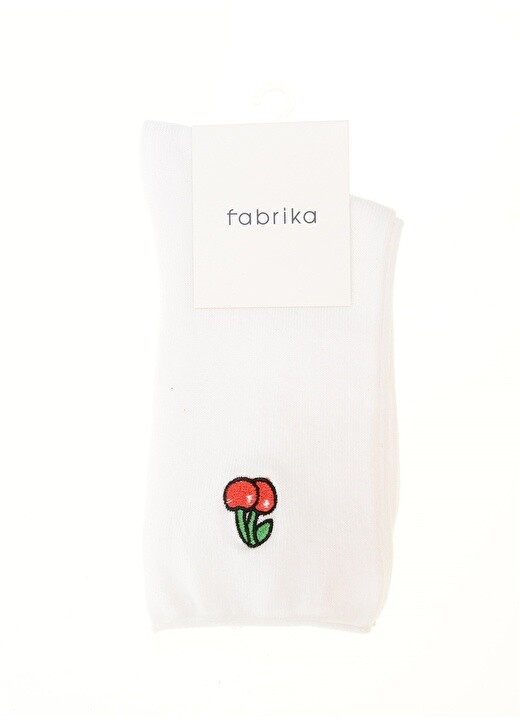 

Белые женские носки Fabrika