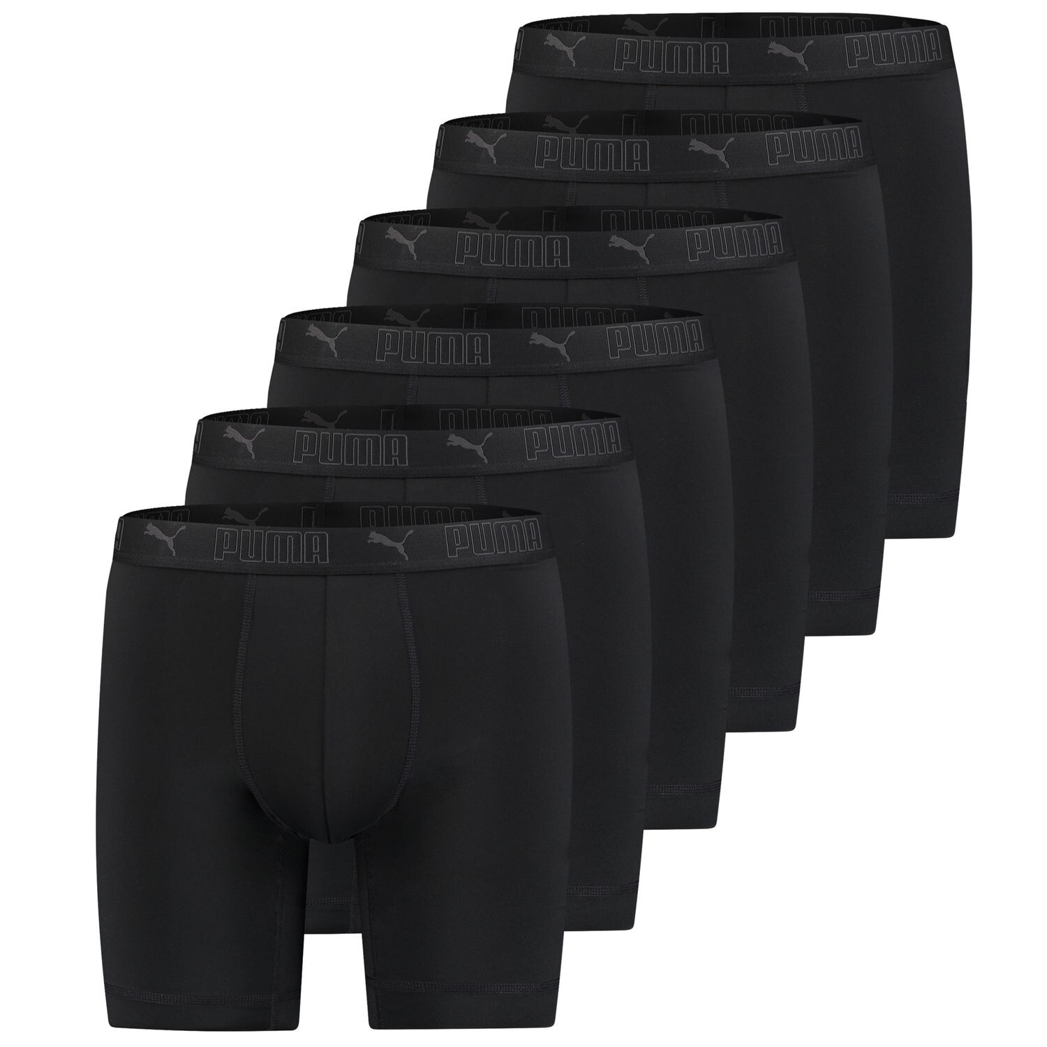 

Боксеры Puma Boxershorts 6 шт, черный