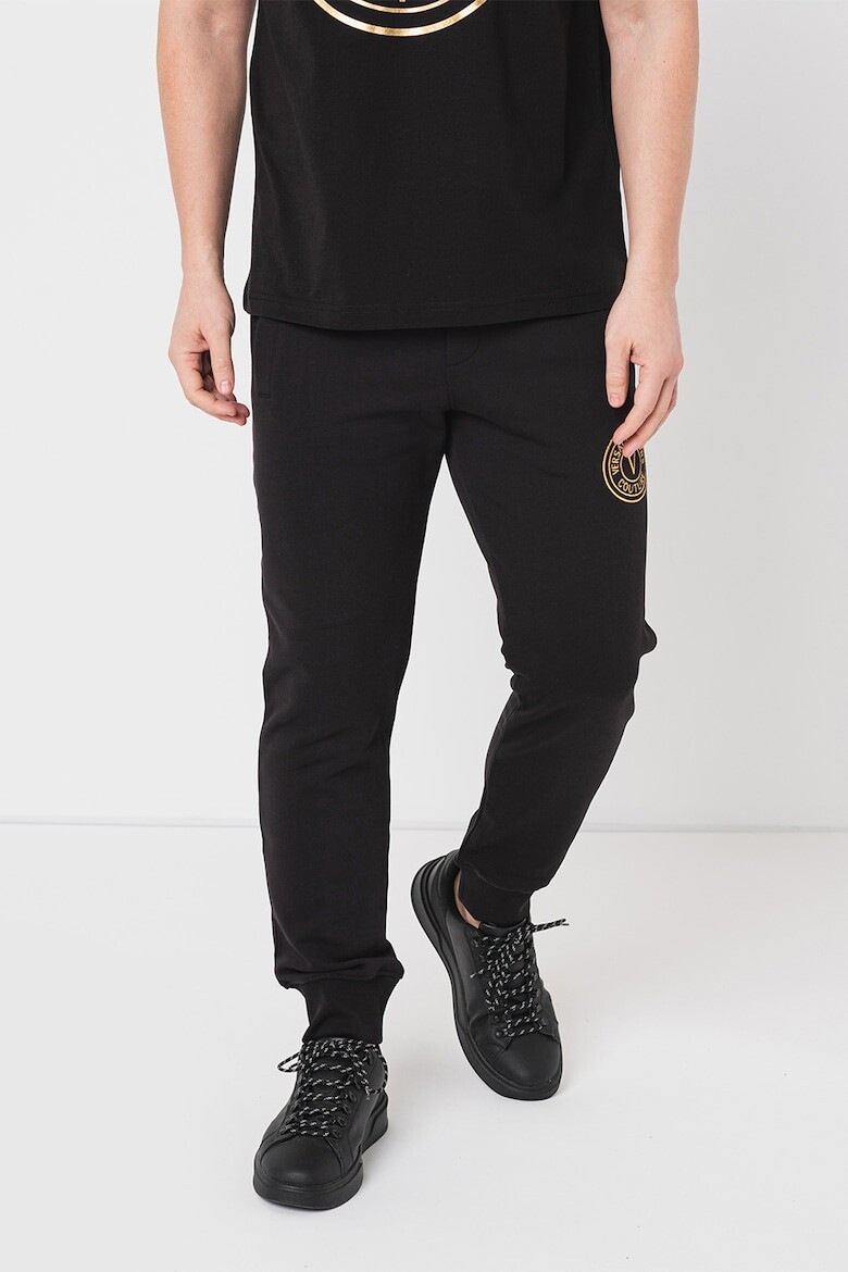 

Спортивные брюки с косыми карманами Versace Jeans Couture, черный