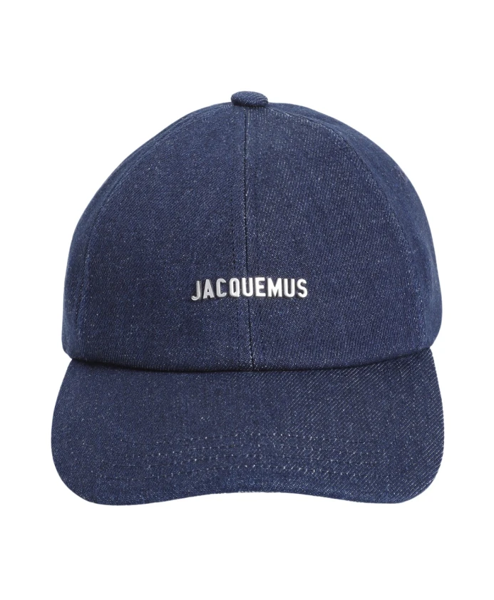

Кепка гаджо в синюю полоску Jacquemus, синий