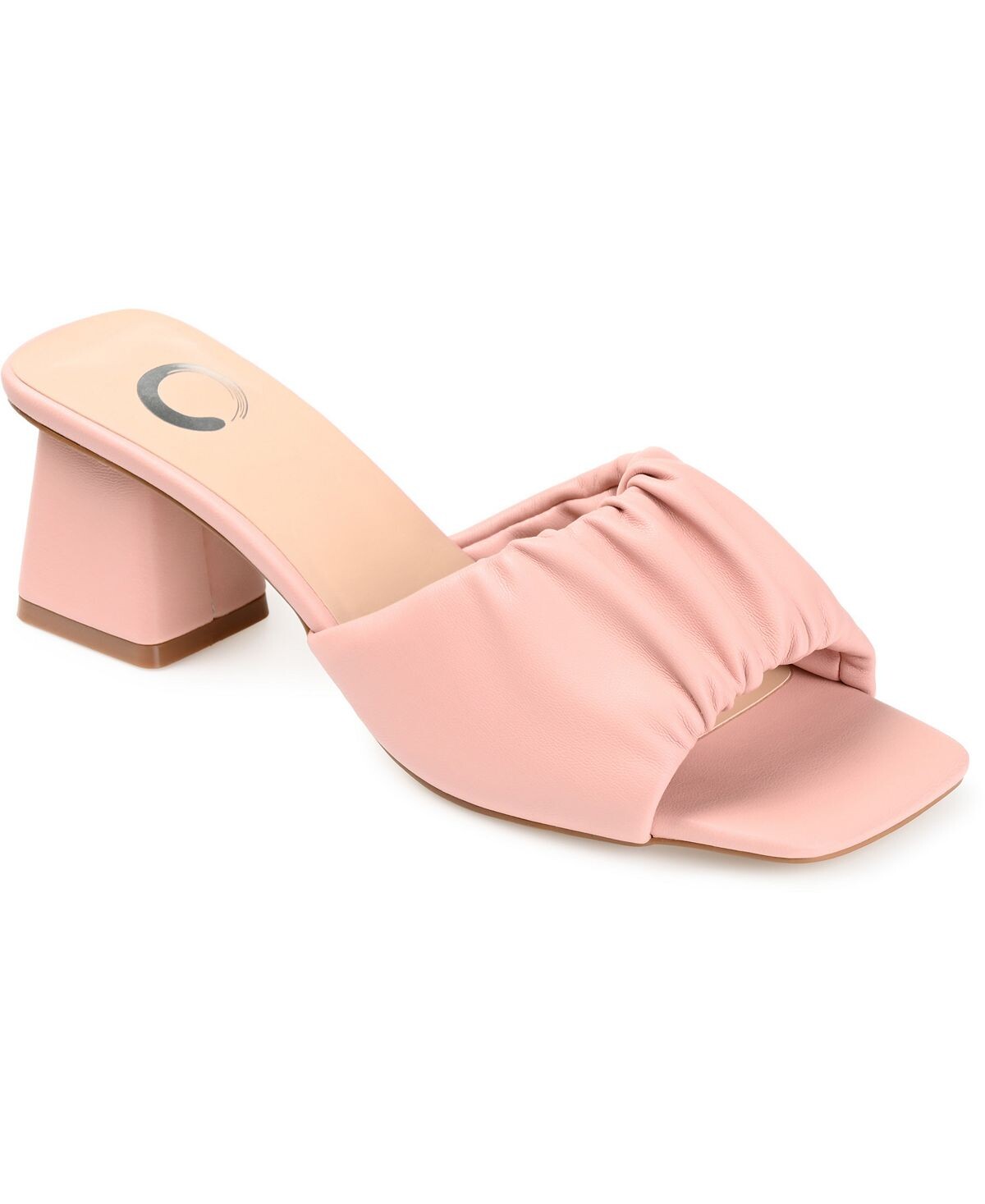 

Женские сандалии из бриара со сборками Journee Collection