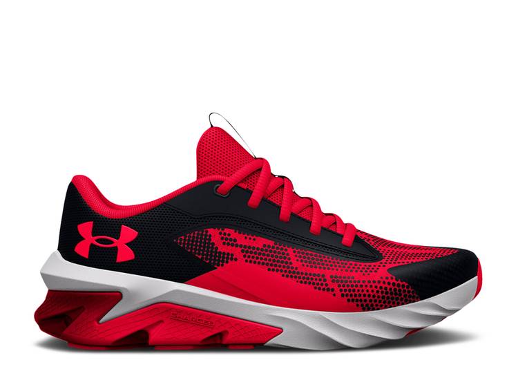 

Кроссовки Under Armour CHARGED SCRAMJET 4 GS 'BLACK RED', черный