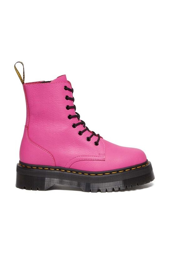 

Кожаные байкерские ботинки Jadon Dr. Martens, розовый