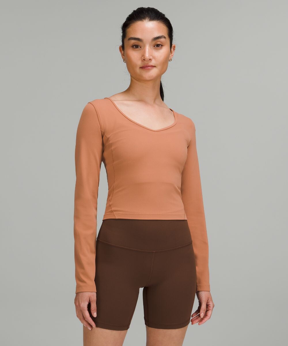 

Рубашка с длинными рукавами Align Lululemon