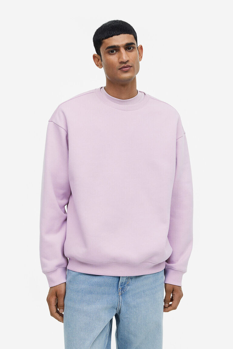 

Толстовка свободного кроя H&M, фиолетовый