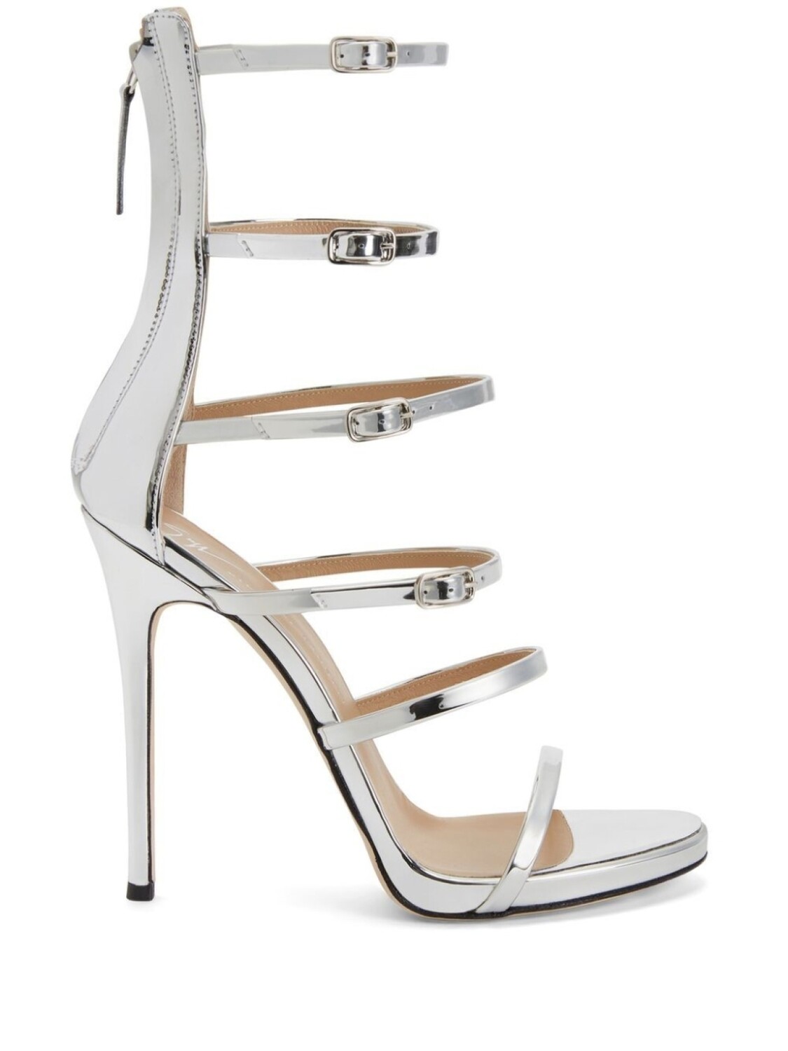 

Giuseppe Zanotti босоножки Margaret с ремешками, серый