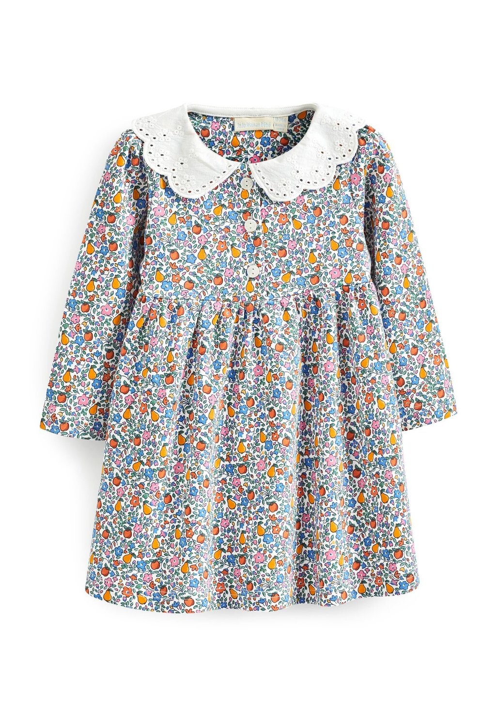 

Платье летнее Orchard Ditsywith Broderie Collar JoJo Maman Bébé, цвет cream