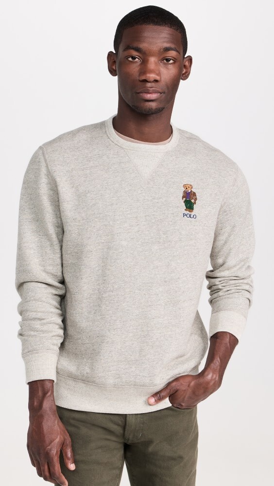 

Толстовка Polo Ralph Lauren Heritage Bear, серый