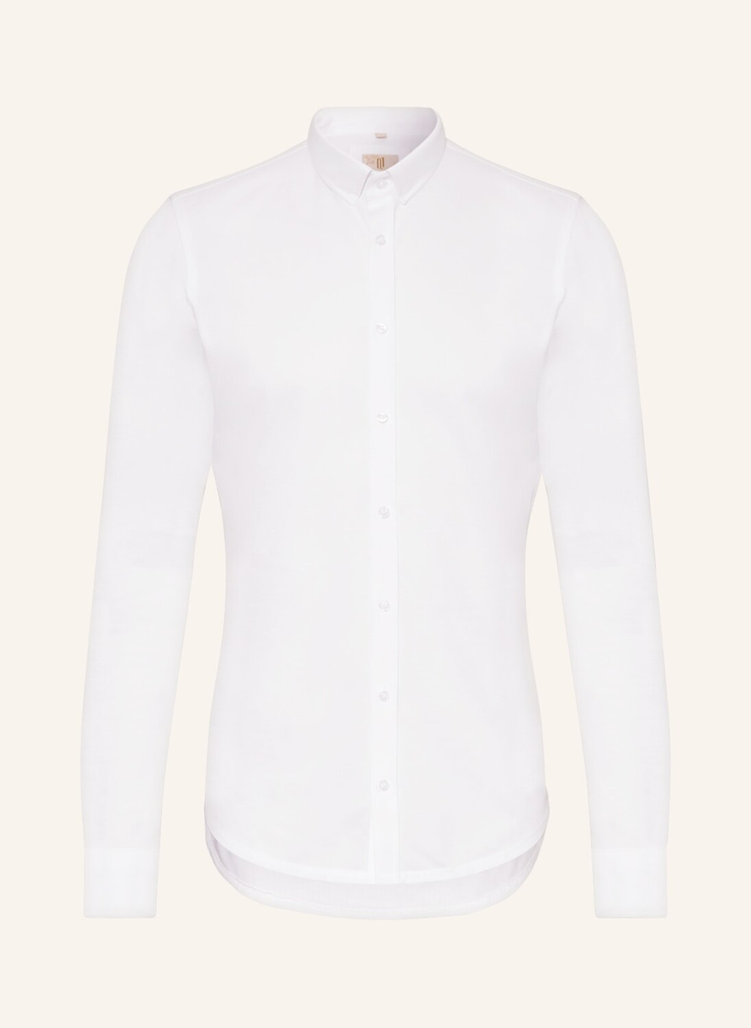 

Рубашка Q1 Manufaktur Piqué-Extra Slim Fit, белый