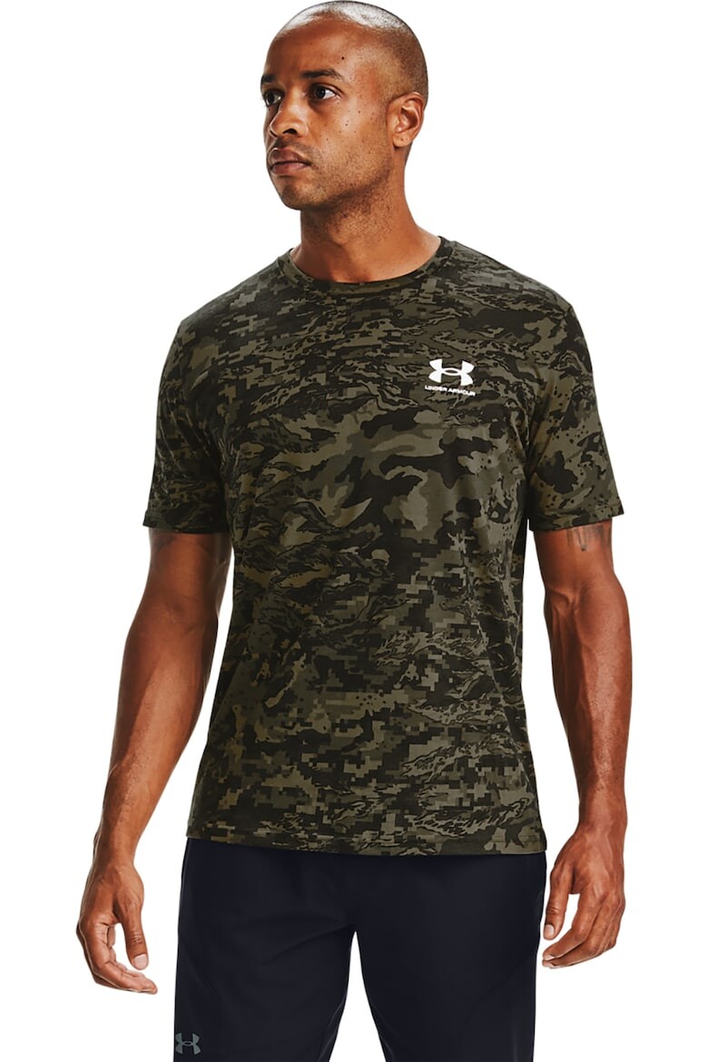 

Футболка для фитнеса ABC с камуфляжным принтом Under Armour, зеленый