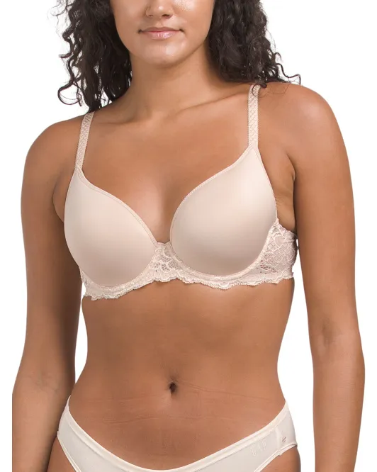 

Бюстгальтер с глубоким вырезом Caresse 3d Simone Perele, цвет Rose