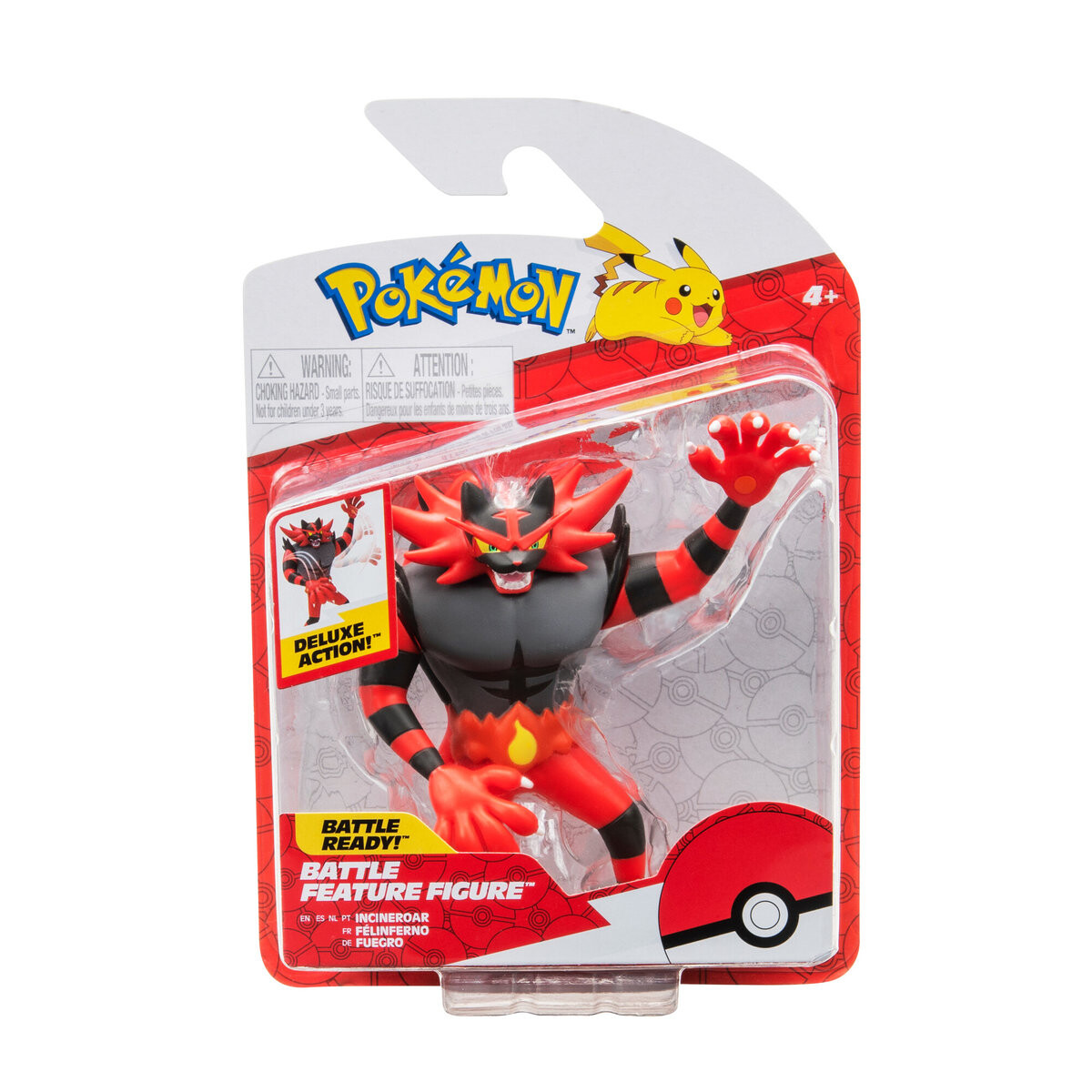 

Боевая фигурка JAS POKEMON (Incineroar) W13
