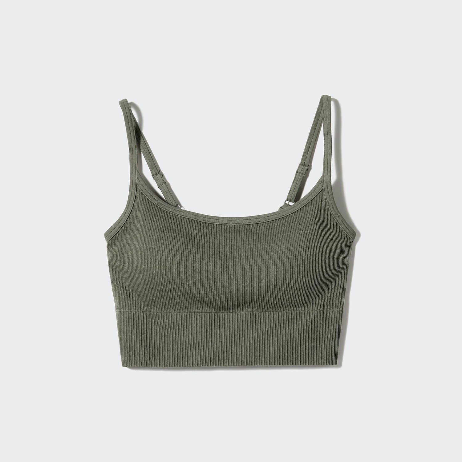 

Топ с брюками на лятках UNIQLO, оливковый