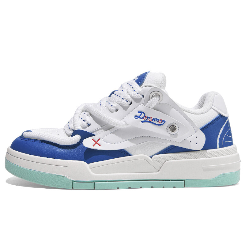 

Кроссовки Doraemon Jingle Cats Skateboarding Shoes Men Low-top, голубой