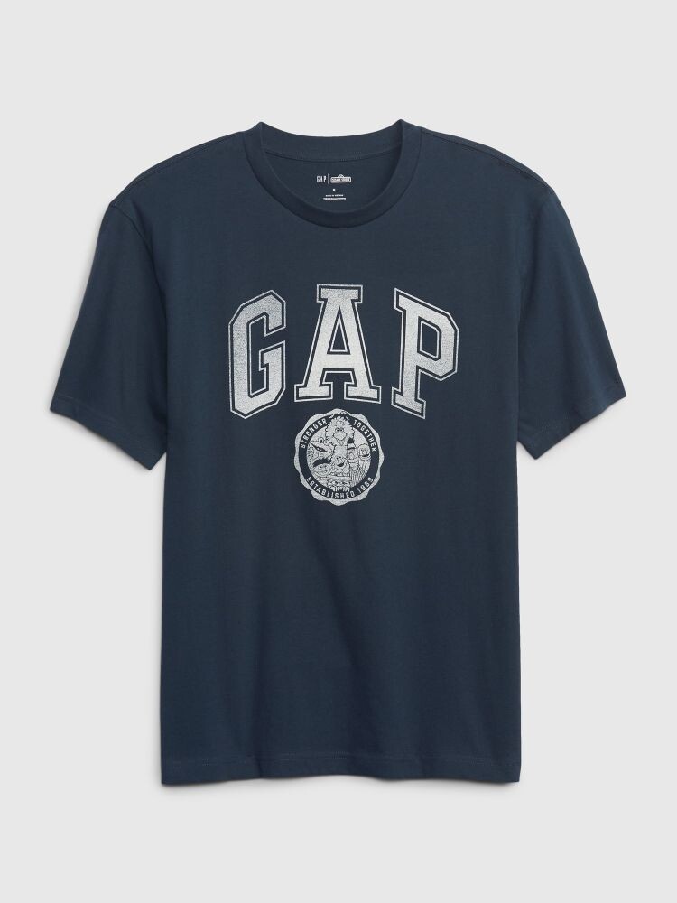 

Футболка с логотипом Gap, синий