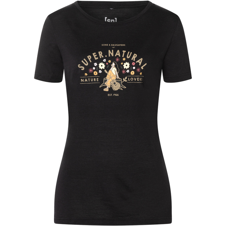 Женская футболка S&D для девочек Super.Natural, черный dickinson margaret sons and daughters