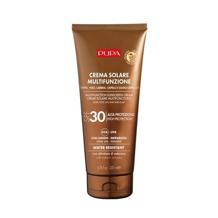 

Sun Spf30 Солнечный многофункциональный крем 200мл, Pupa