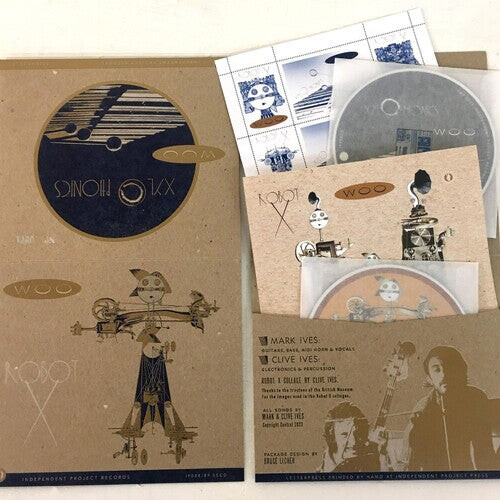 

CD диск Woo: Xylophonics + Robot X