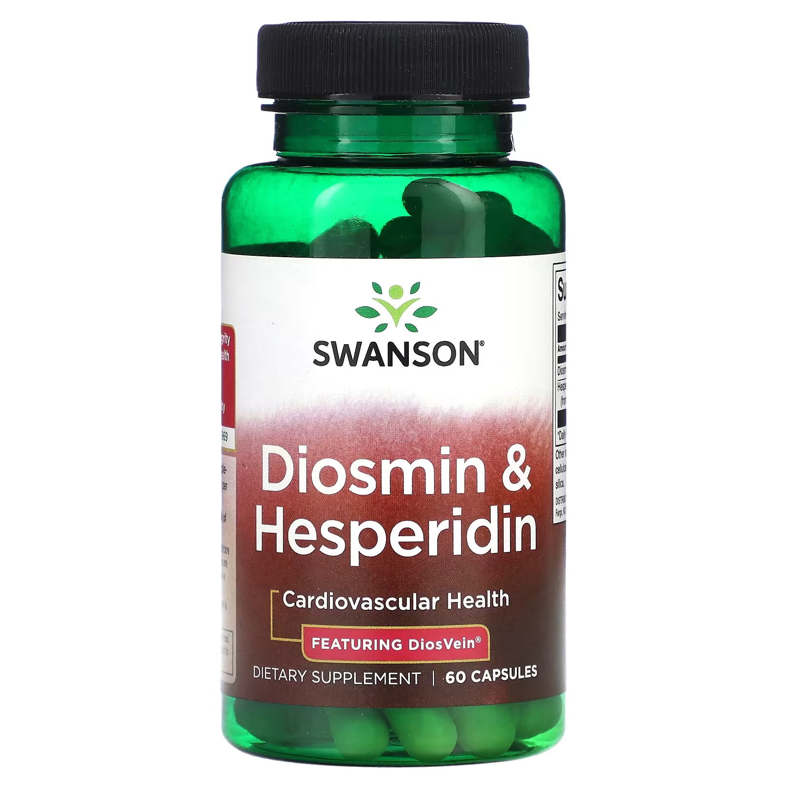Диосмин и гесперидин Swanson, 60 капсул