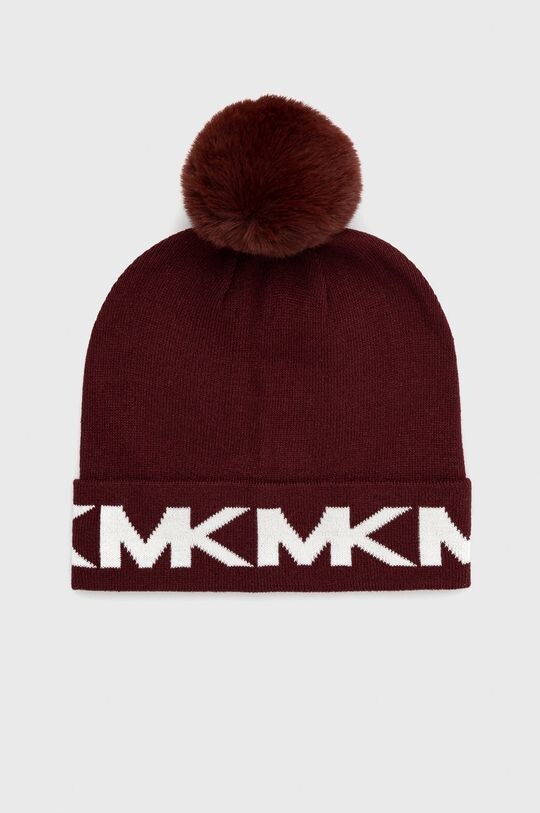 

Шапка Майкла Корса Michael Kors, бордовый