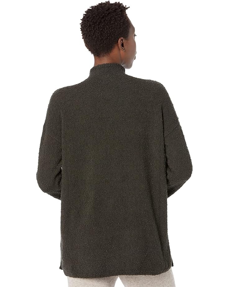 

Свитер Eileen Fisher Petite Mock Neck Pullover, цвет Woodland