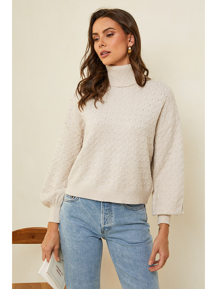 

Свитер Soft Cashmere Rollkragen, бежевый