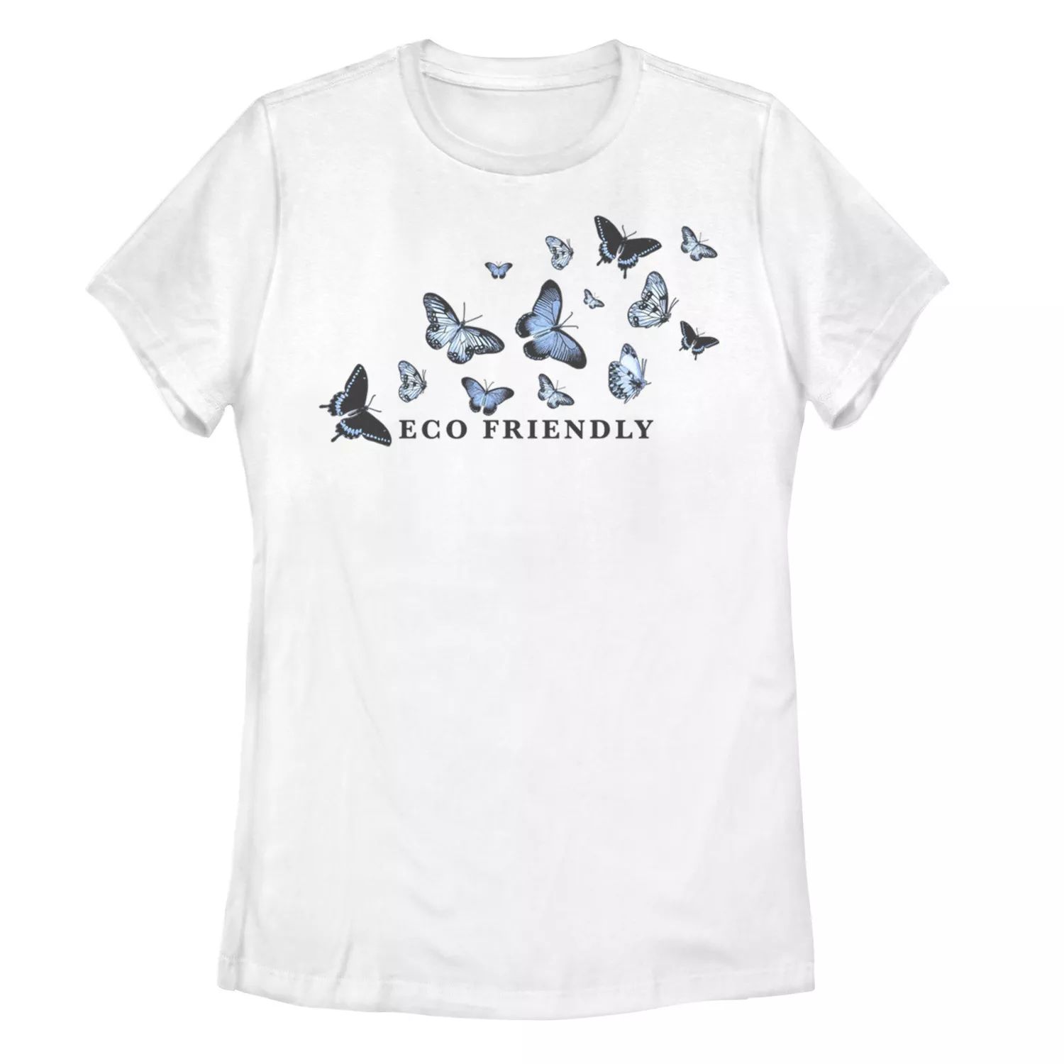 цена Детская футболка с цветочным рисунком Eco Butterfly