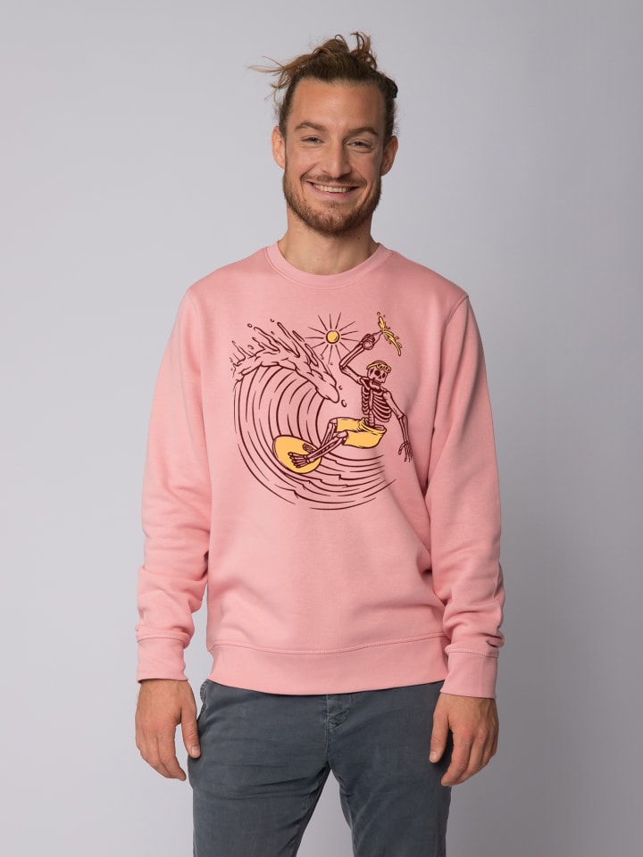 

Толстовка wat Apparel Surfing for life, цвет canyon pink