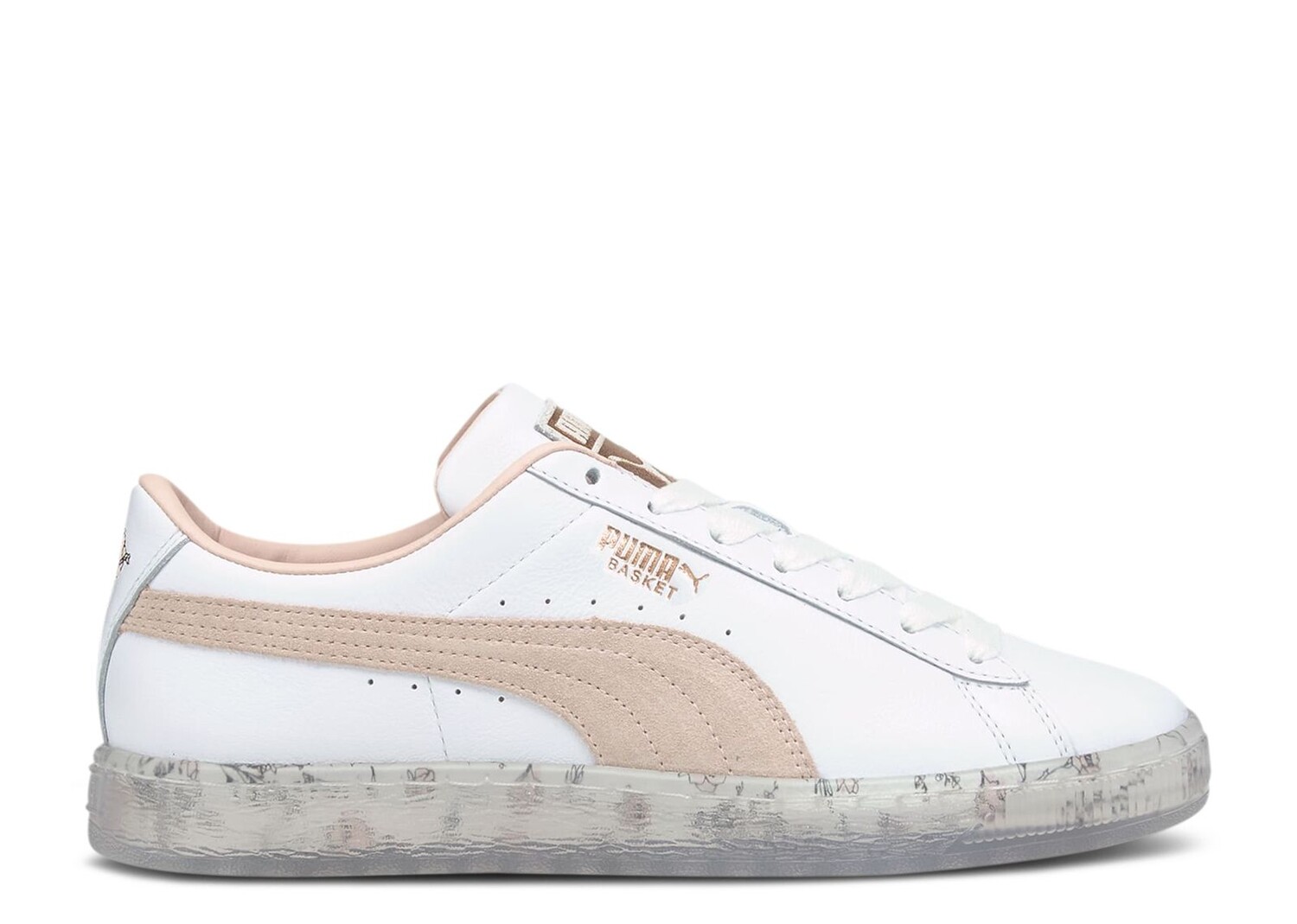 

Кроссовки Puma Wmns Basket 'In Bloom - Cloud Pink', белый