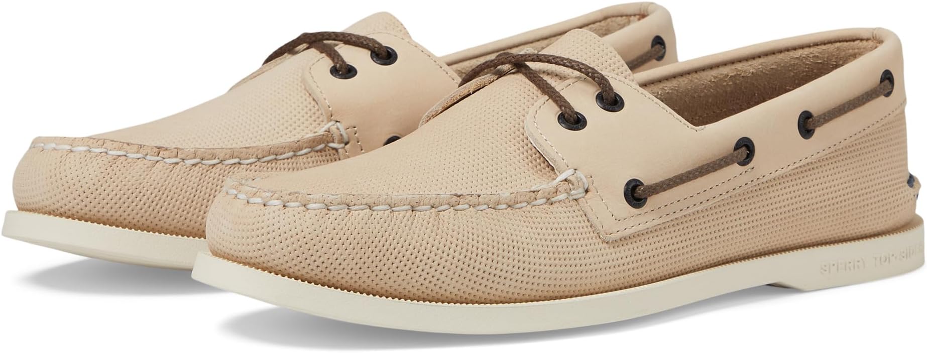 

Топсайдеры Sperry Authentic Original 2-Eye Seasonal, цвет Cream Debossed