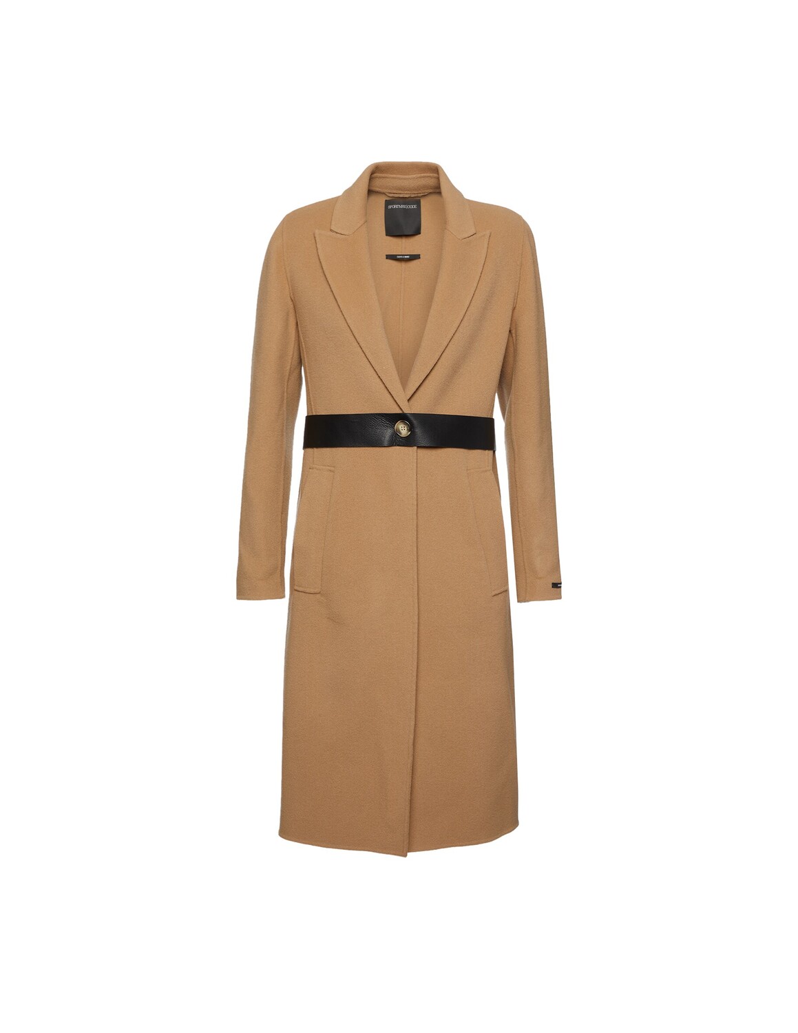 

Пальто Больцано Sportmax Code, кэмел