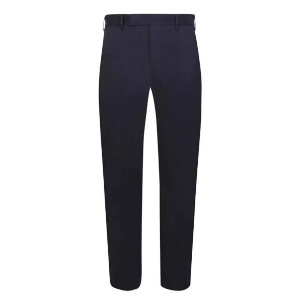 

Брюки cotton dark trousers Pt Torino, синий