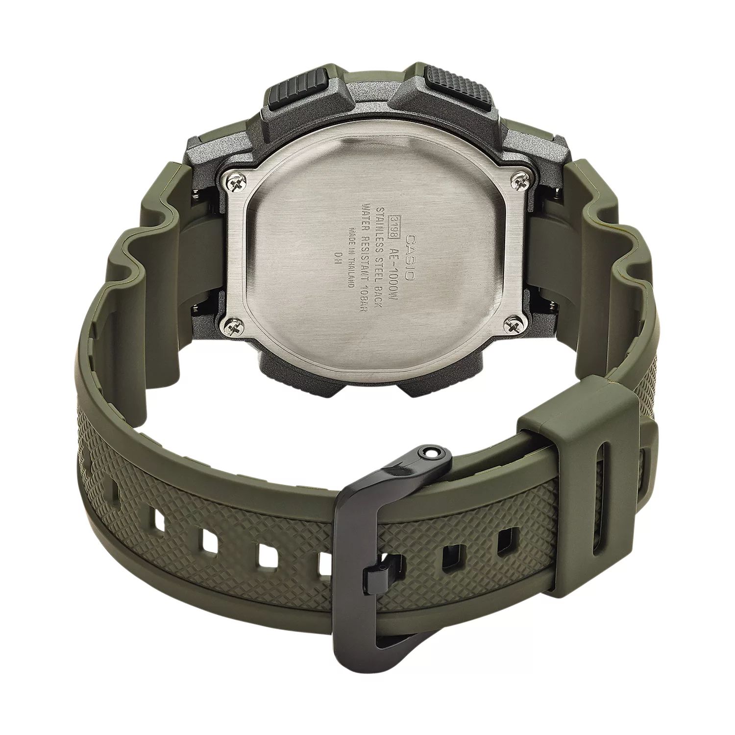 Мужские часы с цифровым хронографом мирового времени — AE1000W-3AVCF Casio цена и фото