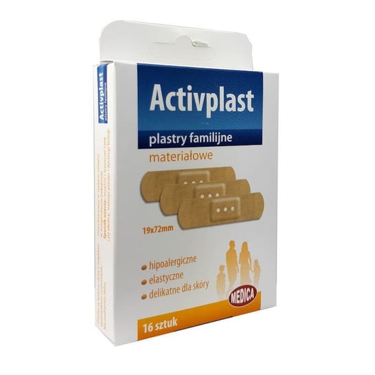 

Activ plast, Пластыри Material Family, 16 шт.