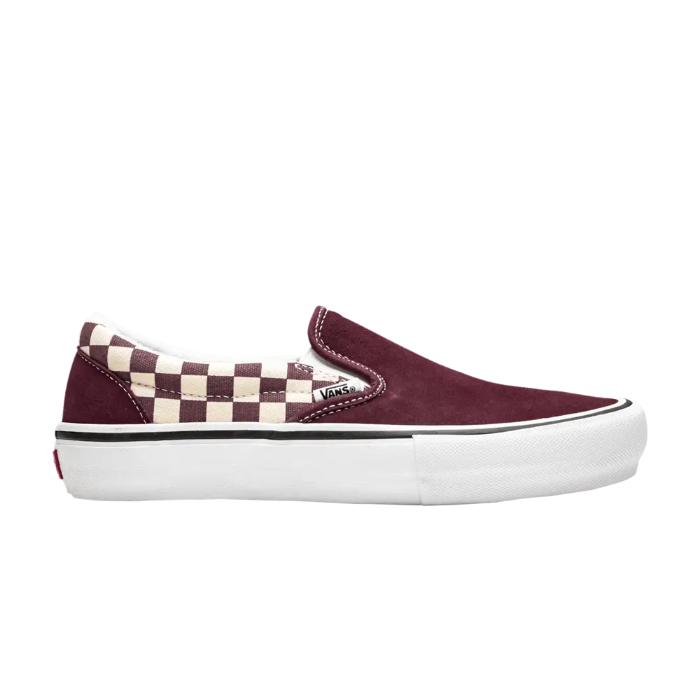 Слипоны Pro Vans, красный