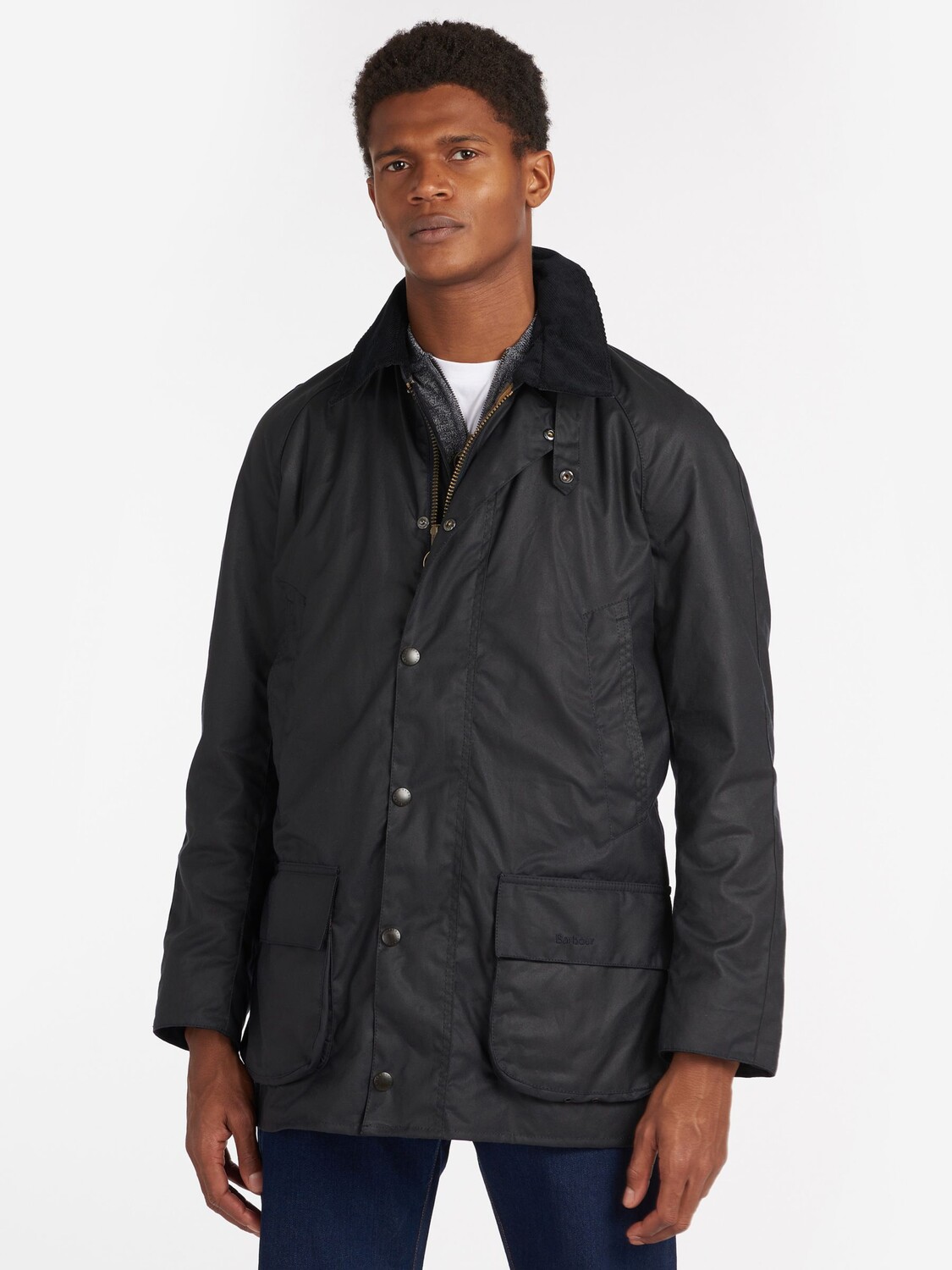 

Куртка Barbour Bristol из вощеного хлопка, темно-синяя