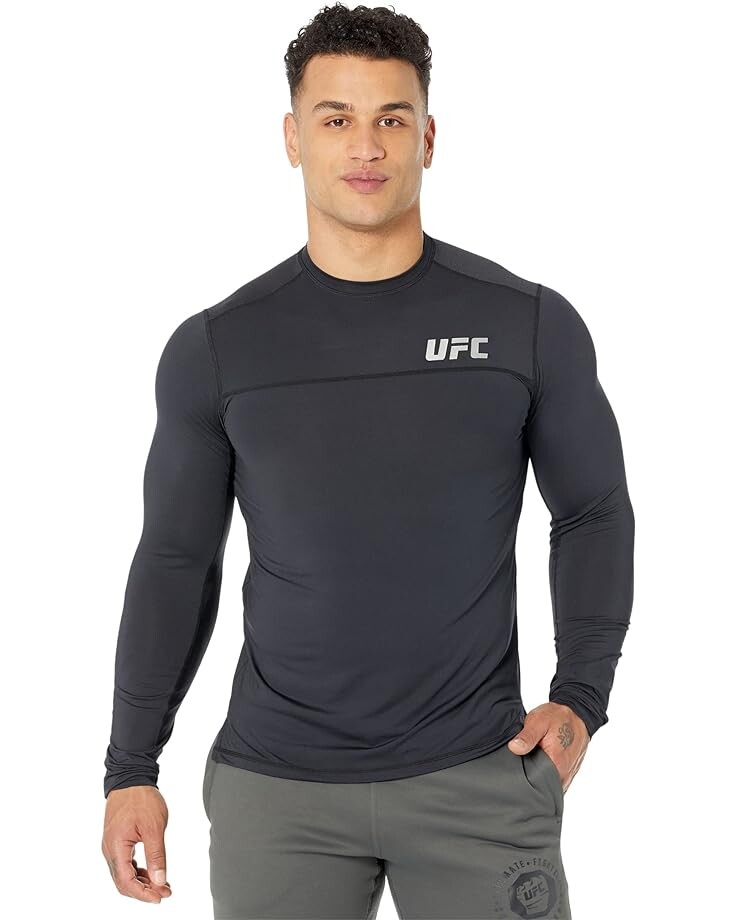 

Футболка UFC Long Sleeve Crew Neck, черный
