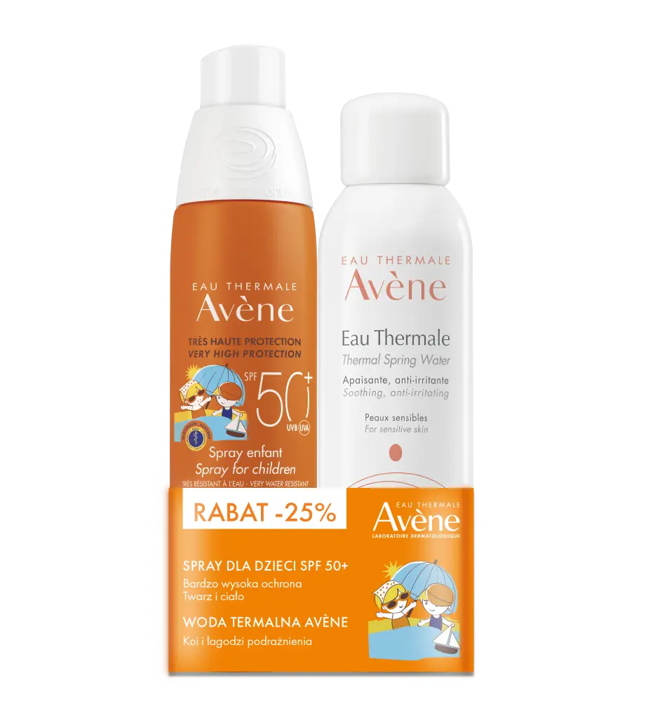 

Набор: спрей с spf50+ детский Avène, 150 мл
