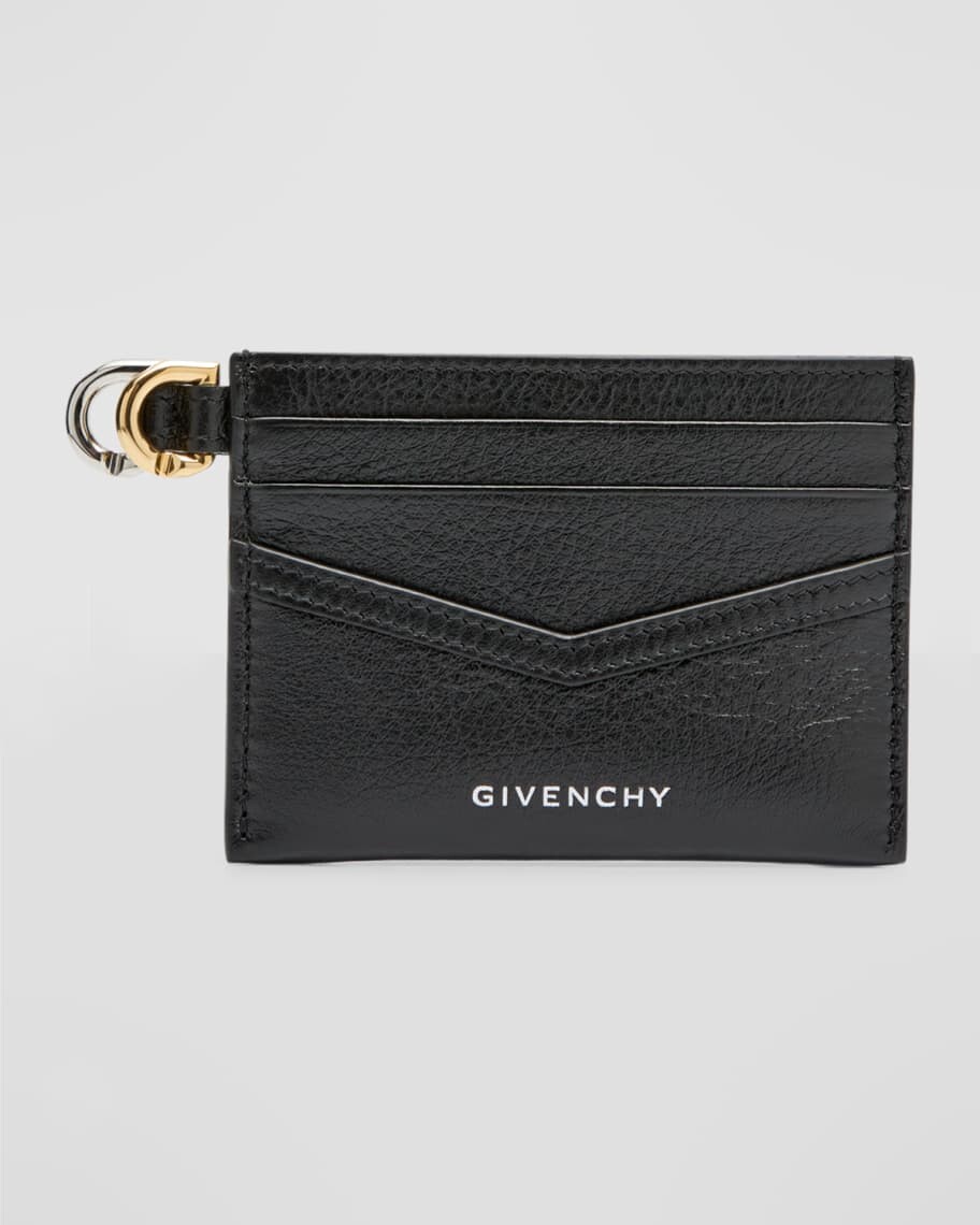 

Визитница Voyou из мятой кожи Givenchy