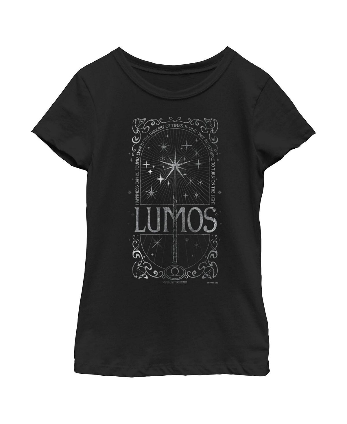 

Детская футболка Harry Potter Lumos Happiness Spell для девочек Warner Bros.