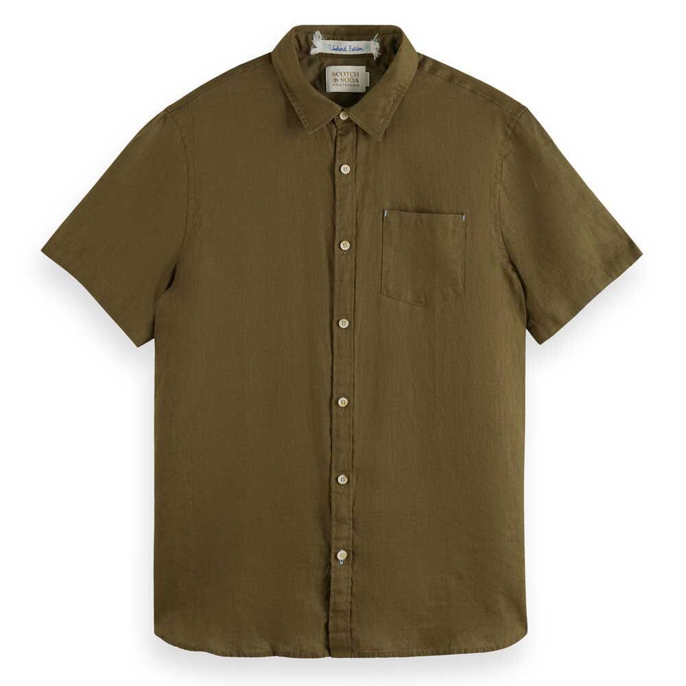 

Рубашка с коротким рукавом Scotch & Soda 177148, коричневый