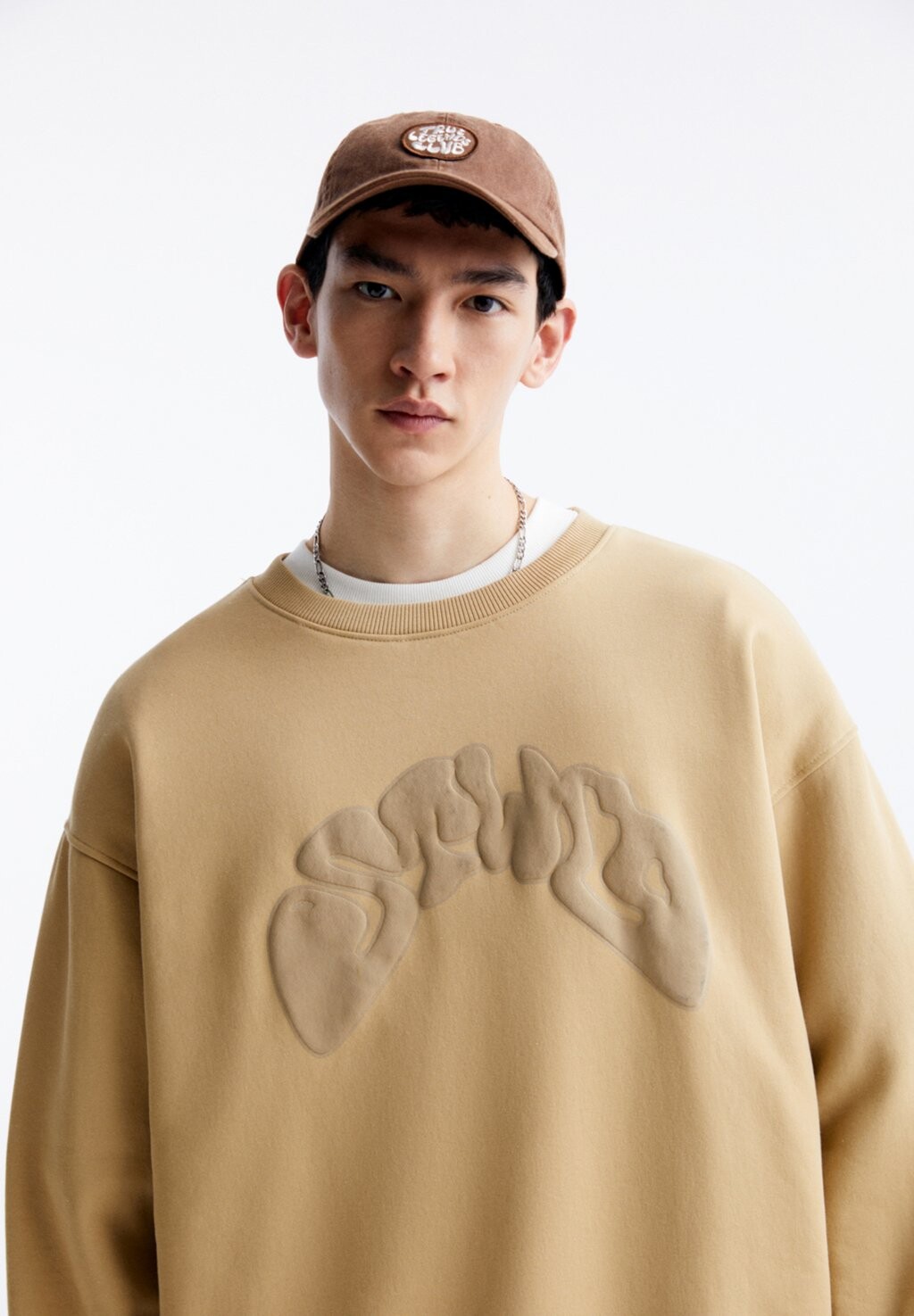 

Бейсболка PULL&BEAR, цвет brown