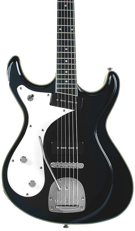 

Электрогитара Eastwood Sidejack Baritone DLX LH Black
