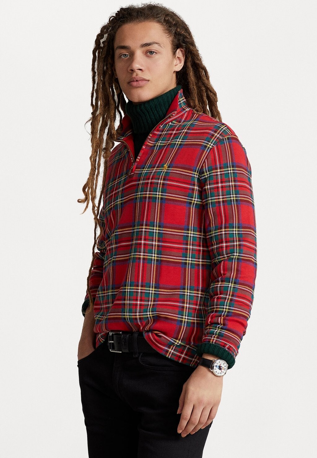 

Футболка с длинными рукавами LONG SLEEVE HALF ZIP Polo Ralph Lauren, stewart