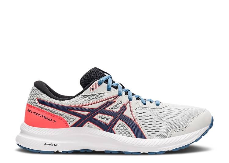 

Кроссовки ASICS GEL CONTEND 7 'GLACIER GREY THUNDER BLUE', серый