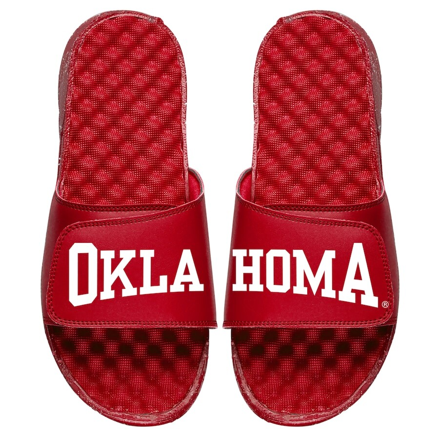 

Шлепанцы ISlide Oklahoma Sooners, малиновый