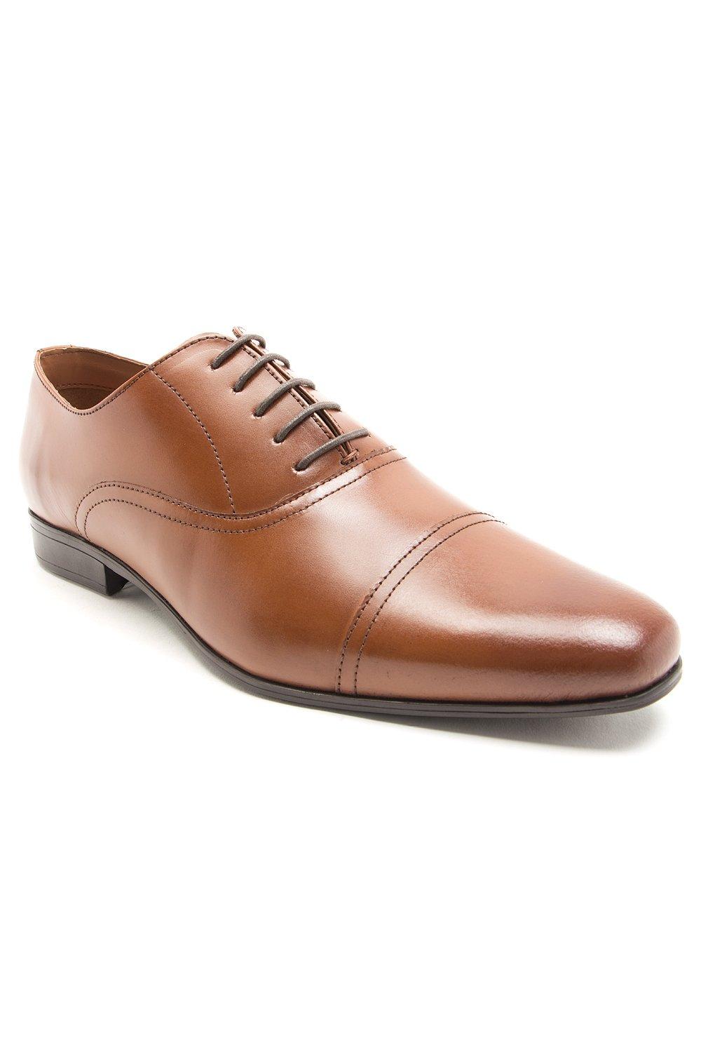Классические оксфорды Mellor на шнуровке Официальная обувь Thomas Crick, коричневый mellor